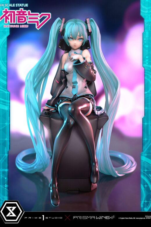 Descubre el apasionante mundo de Estatua Hatsune Miku Art by neco.