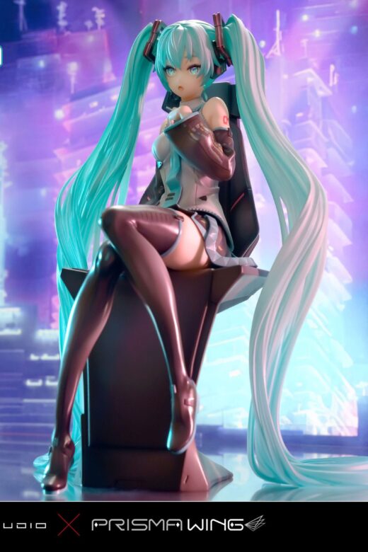 Descubre el apasionante mundo de Estatua Hatsune Miku Art by neco.