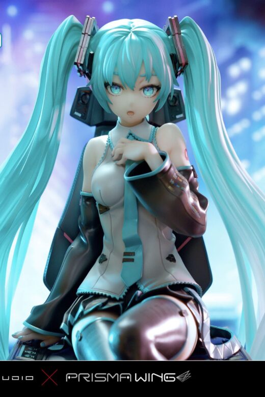 Descubre el apasionante mundo de Estatua Hatsune Miku Art by neco.