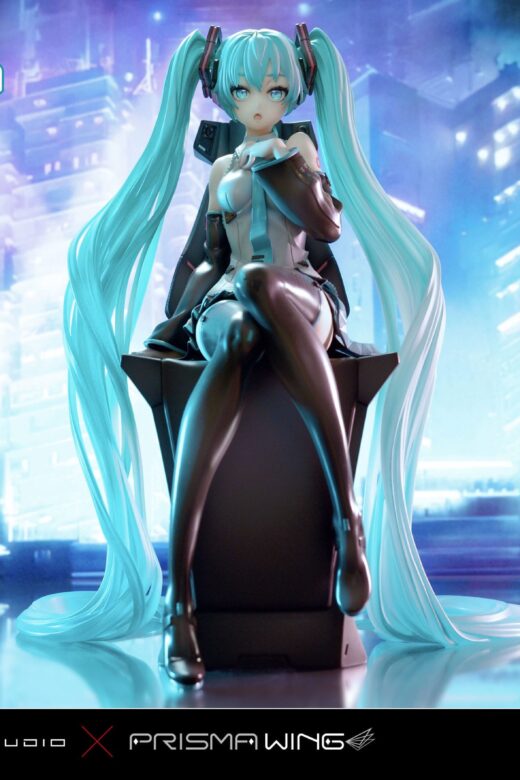 Descubre el apasionante mundo de Estatua Hatsune Miku Art by neco.