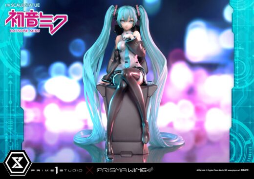 Descubre el apasionante mundo de Estatua Hatsune Miku Art by neco.