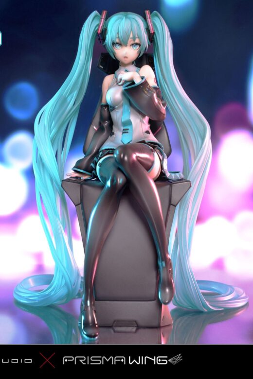 Descubre el apasionante mundo de Estatua Hatsune Miku Art by neco.