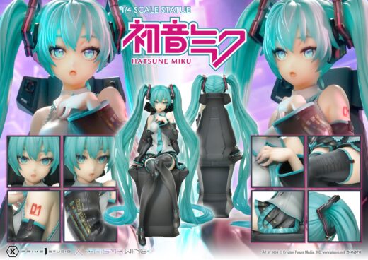 Descubre el apasionante mundo de Estatua Hatsune Miku Art by neco.