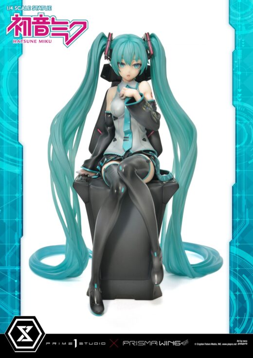 Descubre el apasionante mundo de Estatua Hatsune Miku Art by neco.
