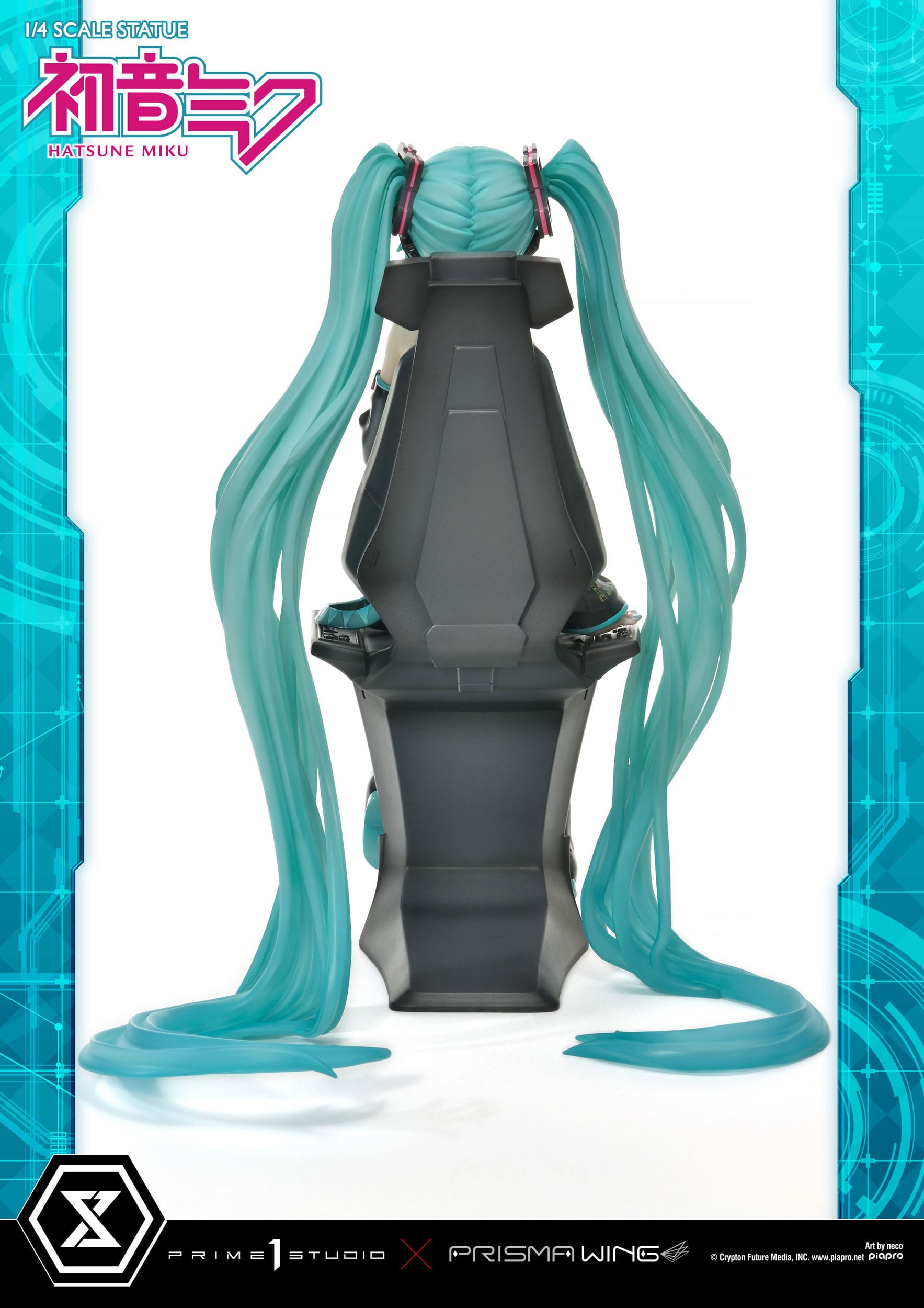 Descubre el apasionante mundo de Estatua Hatsune Miku Art by neco.