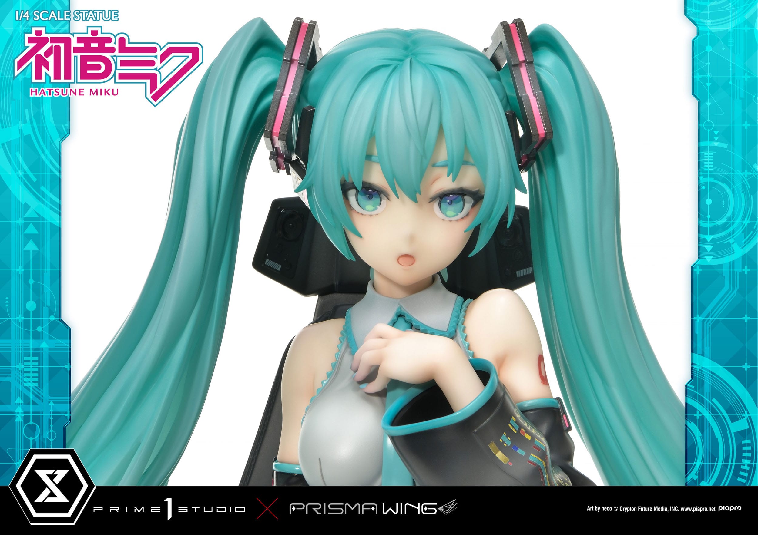 Descubre el apasionante mundo de Estatua Hatsune Miku Art by neco.