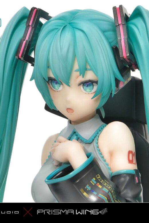 Descubre el apasionante mundo de Estatua Hatsune Miku Art by neco.