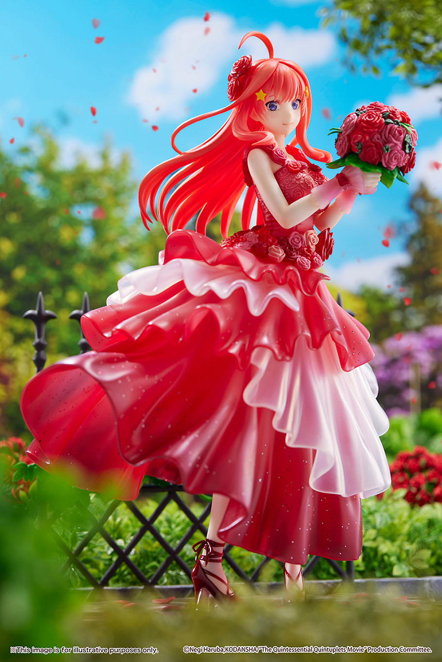 Descubre el apasionante mundo de Estatua Itsuki Nakano Floral Dress Version.