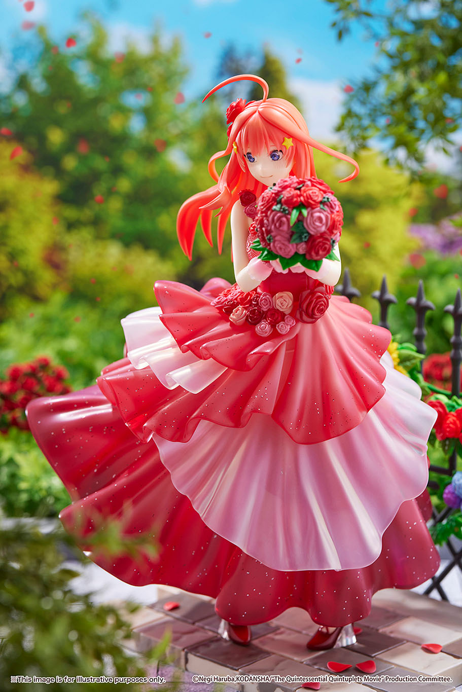 Descubre el apasionante mundo de Estatua Itsuki Nakano Floral Dress Version.