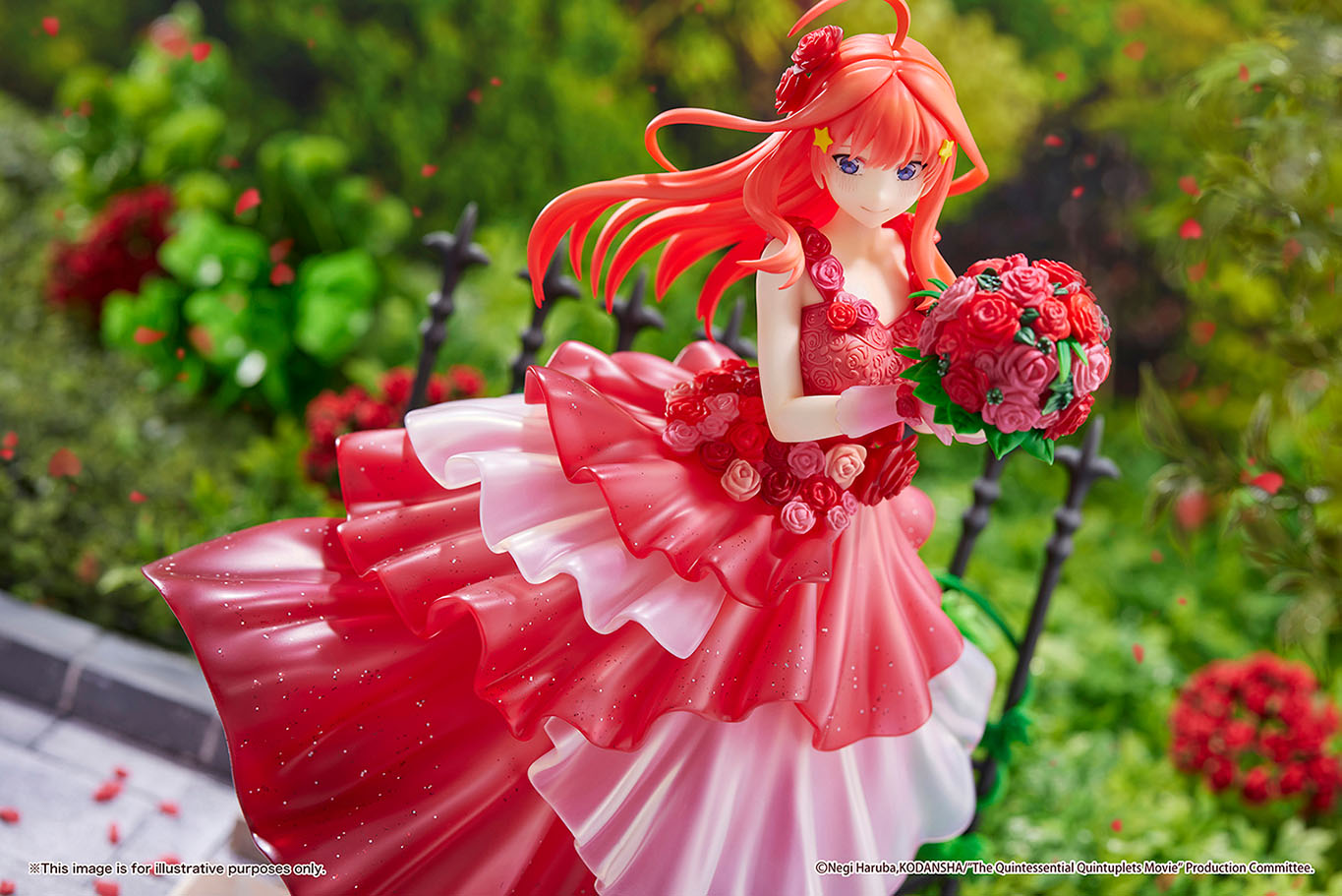 Descubre el apasionante mundo de Estatua Itsuki Nakano Floral Dress Version.