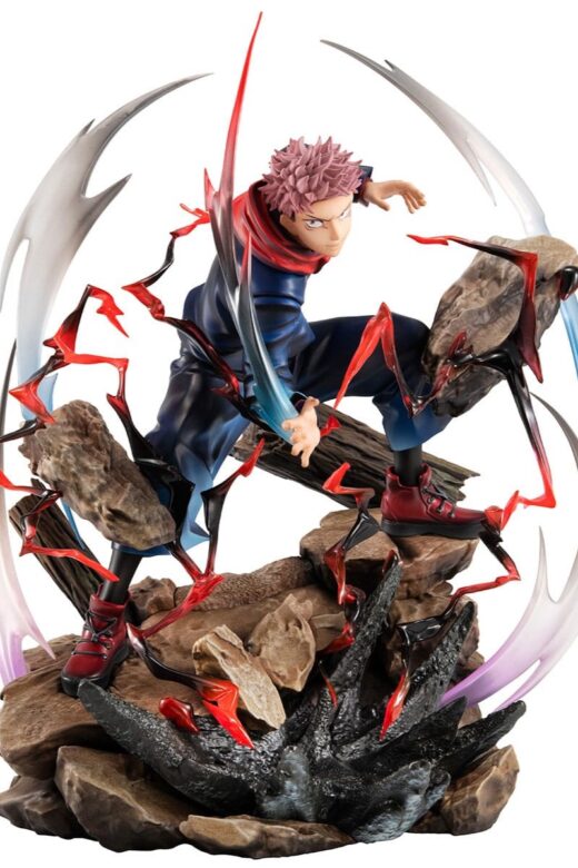 Estatua Jujutsu Kaisen Yuji Itadori VS