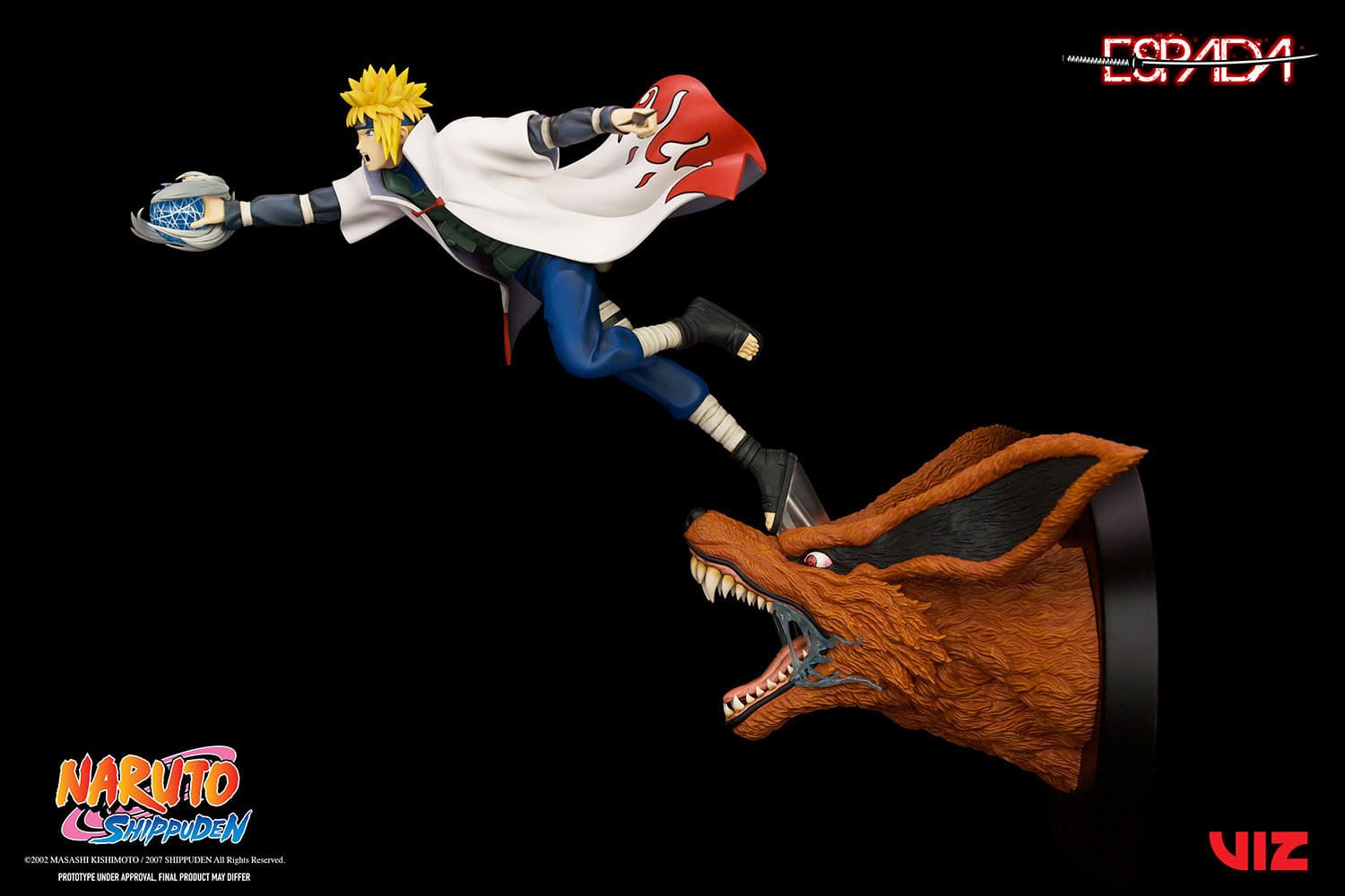 Descubre el apasionante mundo de Estatua Minato Vs Nine Tailed Fox.