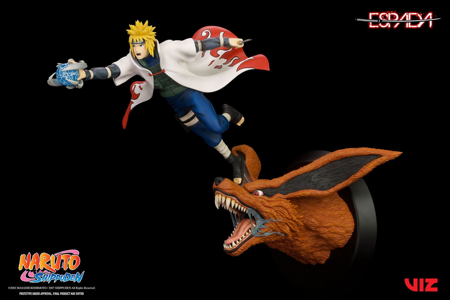 Descubre el apasionante mundo de Estatua Minato Vs Nine Tailed Fox.
