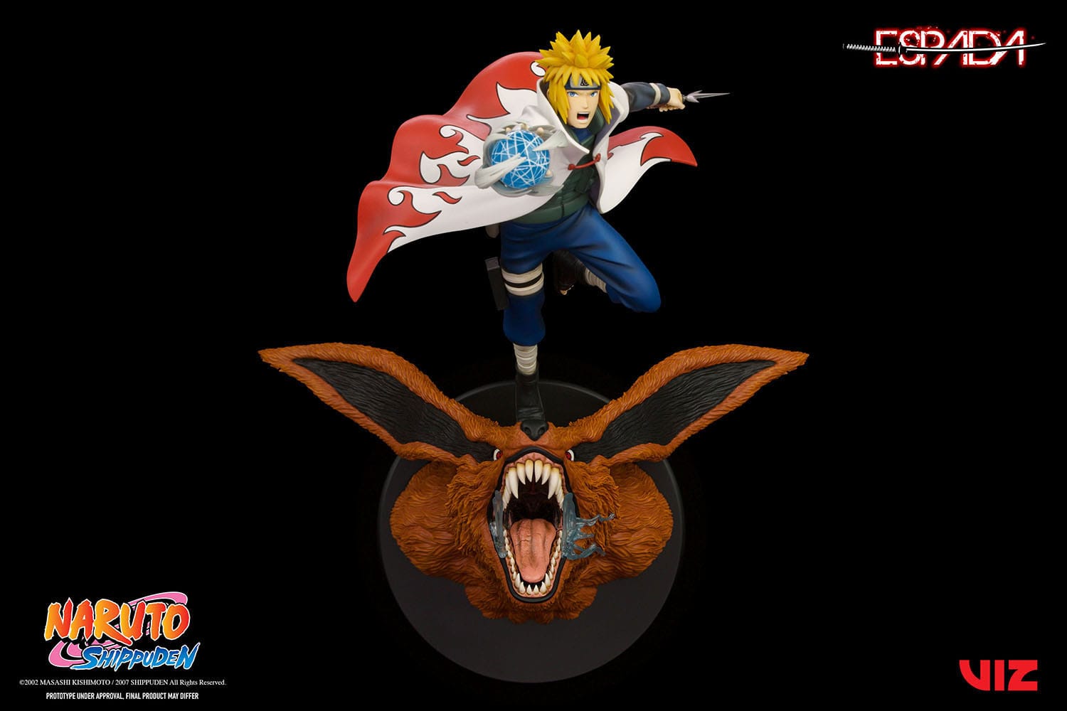 Descubre el apasionante mundo de Estatua Minato Vs Nine Tailed Fox.
