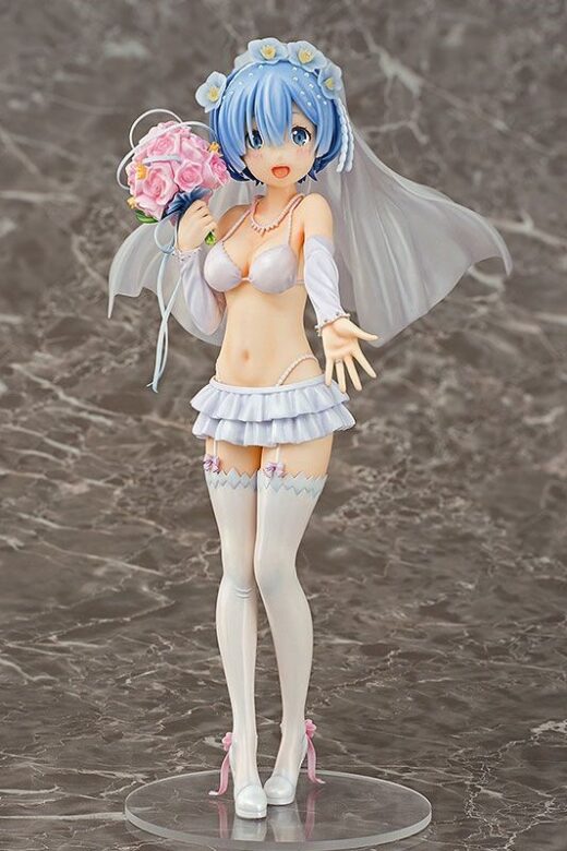 Descubre el apasionante mundo de Estatua ReZERO Rem Wedding Version.