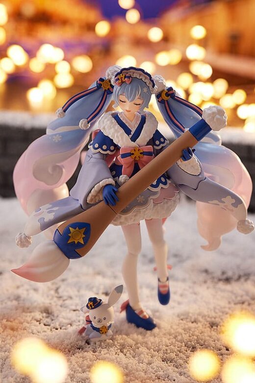 Descubre el apasionante mundo de Figura Figma Snow Miku Serene Winter.