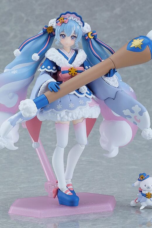 Descubre el apasionante mundo de Figura Figma Snow Miku Serene Winter.