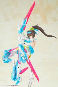 Descubre el apasionante mundo de Maqueta Megami Device Asra Archer Aoi.