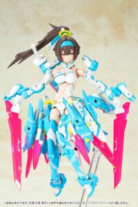 Descubre el apasionante mundo de Maqueta Megami Device Asra Archer Aoi.