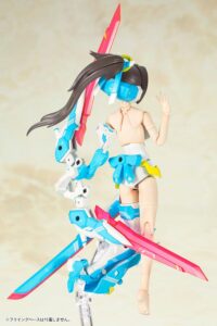 Descubre el apasionante mundo de Maqueta Megami Device Asra Archer Aoi.