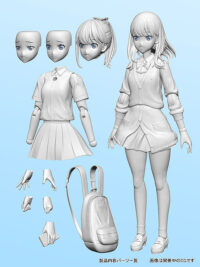 Descubre el apasionante mundo de Maqueta SSSS Gridman Rikka Takarada 15 cm.