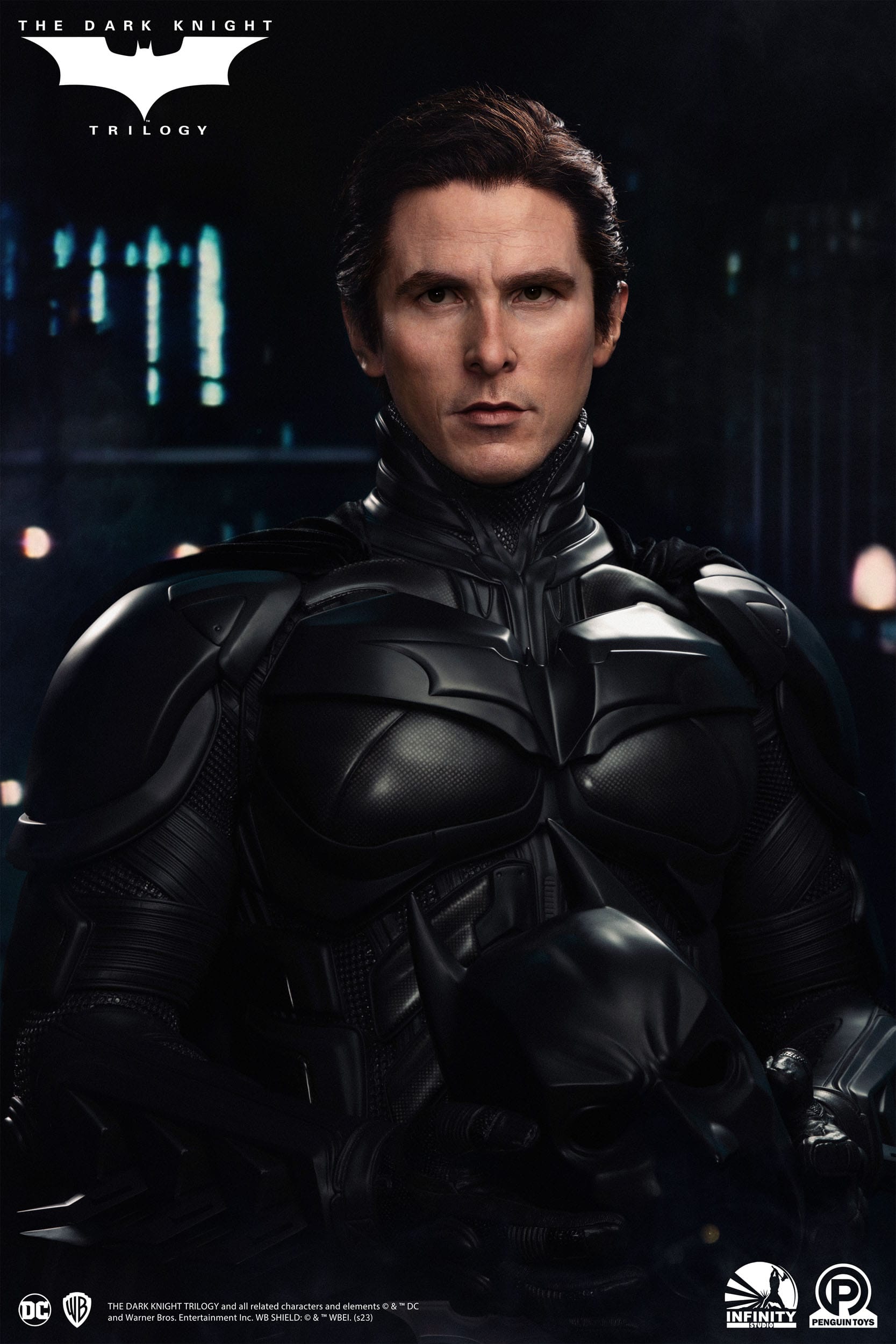 Descubre el apasionante mundo de Busto Dark Knight Batman Christian Bale.