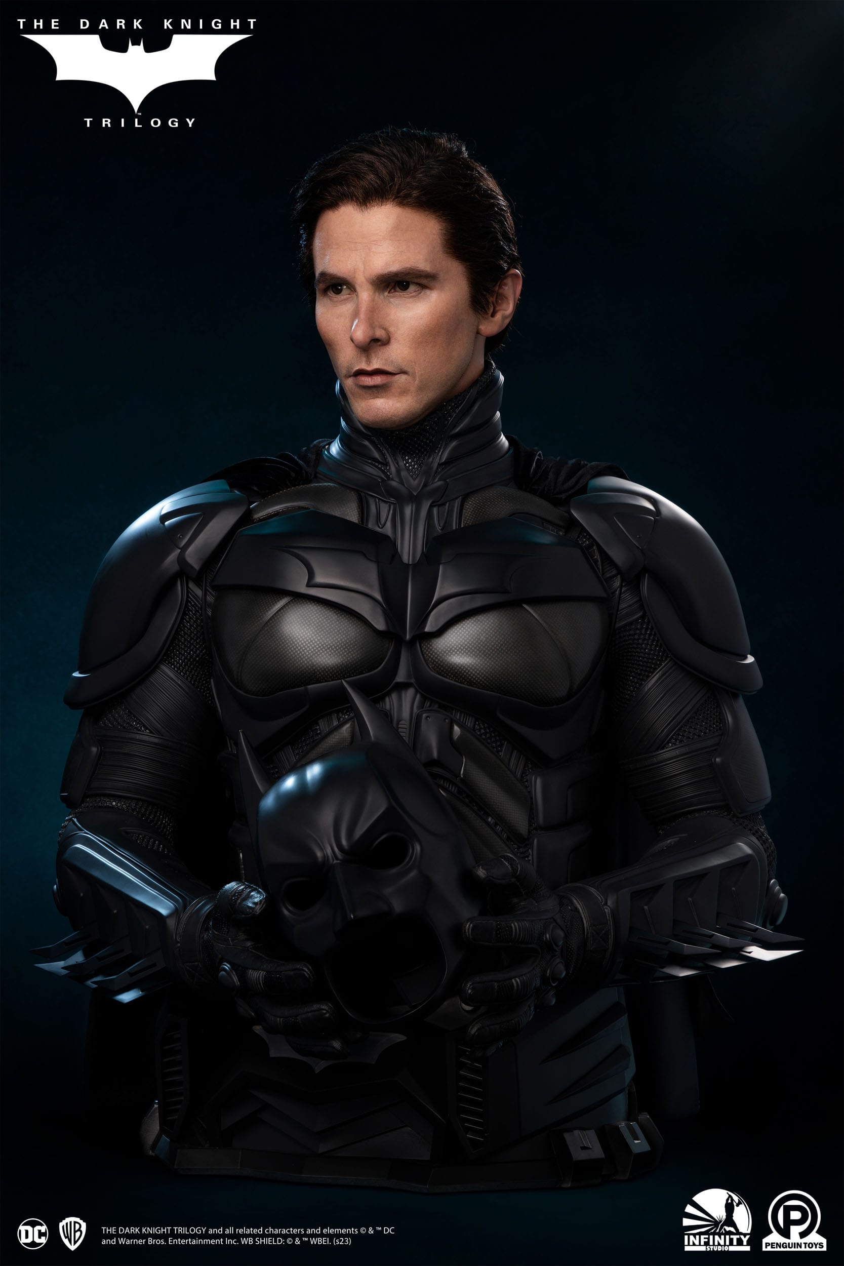 Descubre el apasionante mundo de Busto Dark Knight Batman Christian Bale.