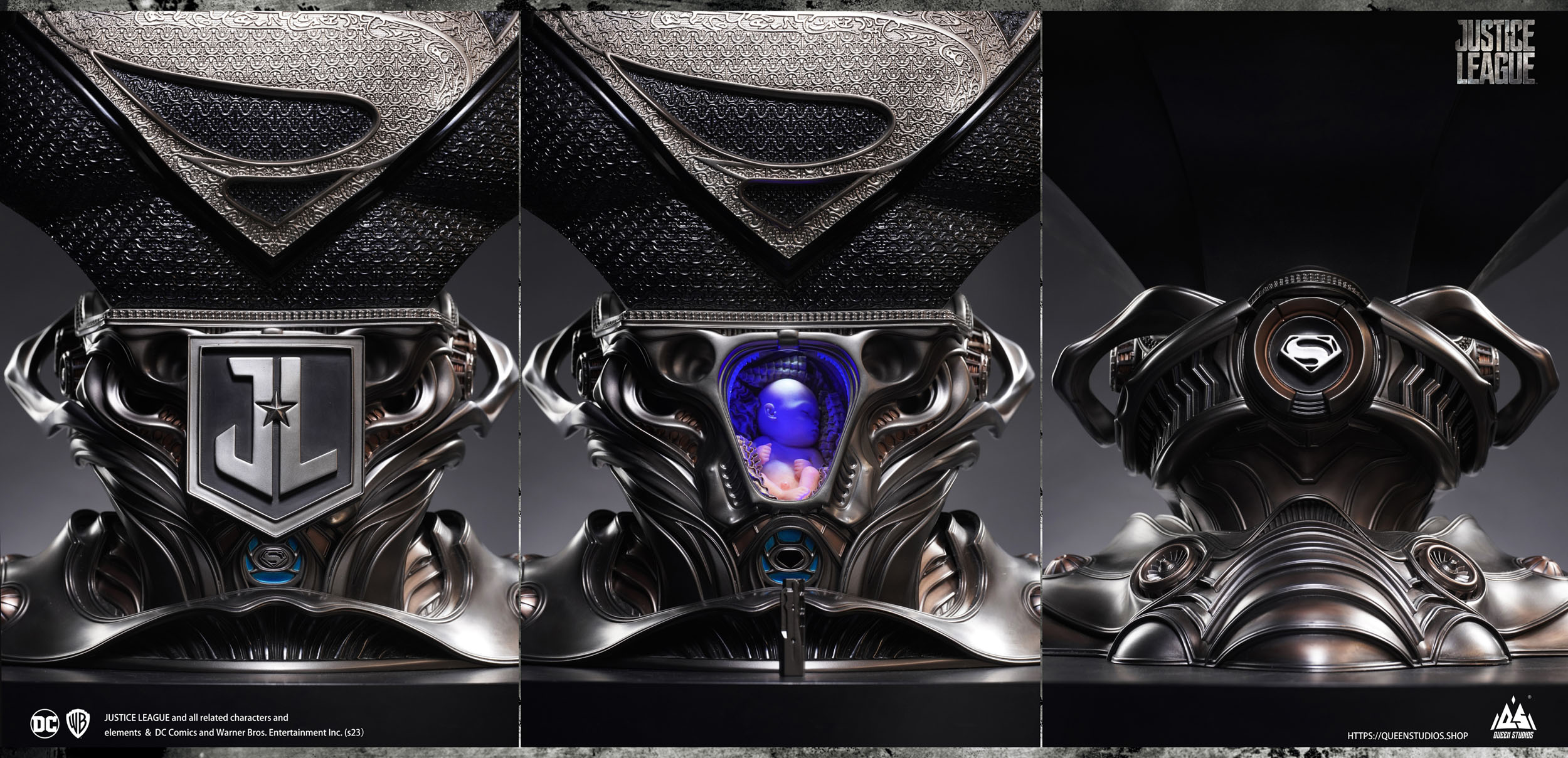 Descubre el apasionante mundo de Busto Superman Black Version 73 cm.