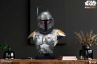 Descubre el apasionante mundo de Busto The Mandalorian Boba Fett 81 cm.
