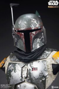 Descubre el apasionante mundo de Busto The Mandalorian Boba Fett 81 cm.