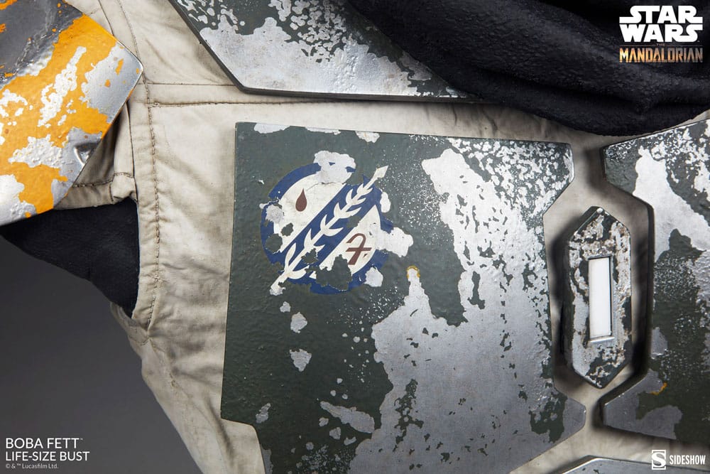 Descubre el apasionante mundo de Busto The Mandalorian Boba Fett 81 cm.