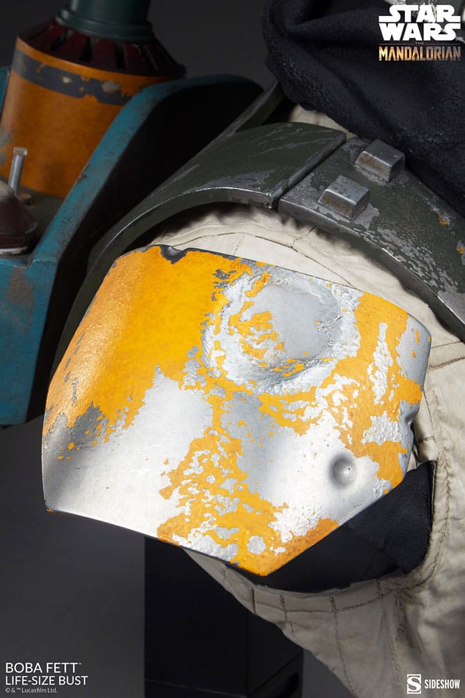 Descubre el apasionante mundo de Busto The Mandalorian Boba Fett 81 cm.