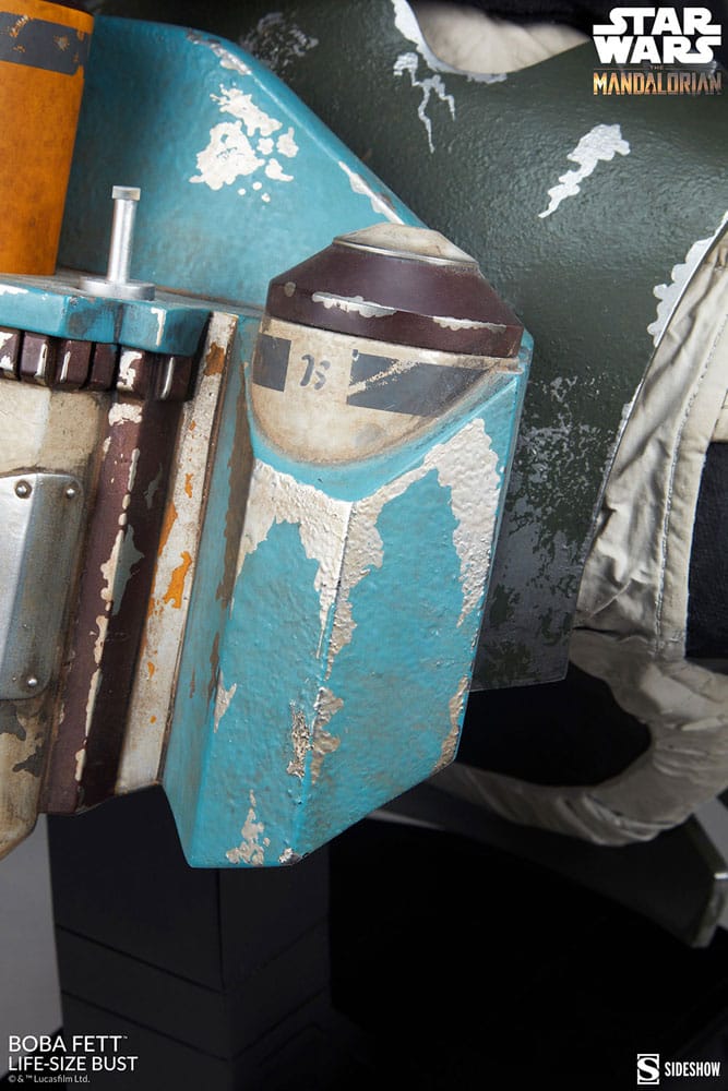 Descubre el apasionante mundo de Busto The Mandalorian Boba Fett 81 cm.