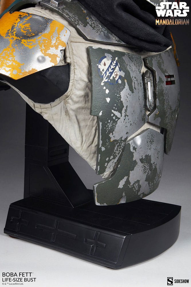 Descubre el apasionante mundo de Busto The Mandalorian Boba Fett 81 cm.