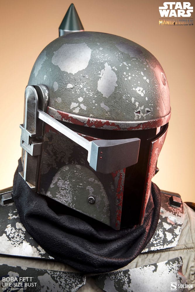 Descubre el apasionante mundo de Busto The Mandalorian Boba Fett 81 cm.