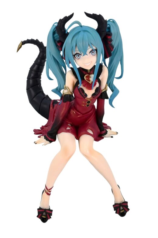 Estatua Hatsune Miku Villain Red Color version