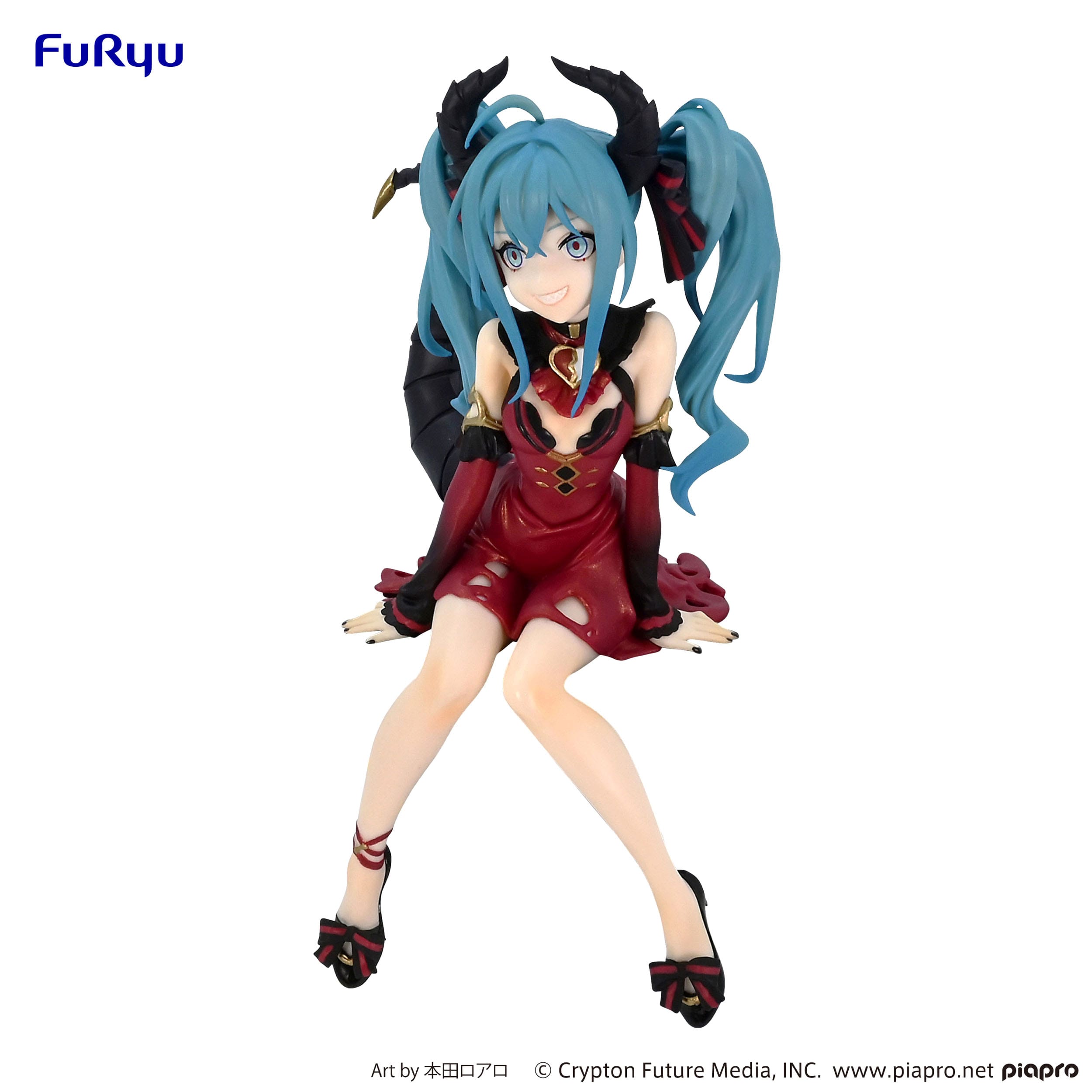 Descubre el apasionante mundo de Estatua Hatsune Miku Villain Red Color version.