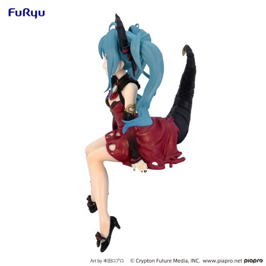 Descubre el apasionante mundo de Estatua Hatsune Miku Villain Red Color version.
