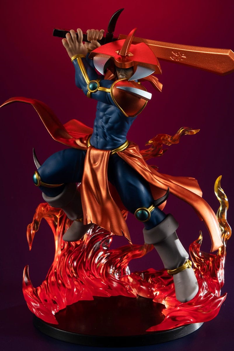 Descubre el apasionante mundo de Estatua Monsters Chronicle Flame Swordsman.