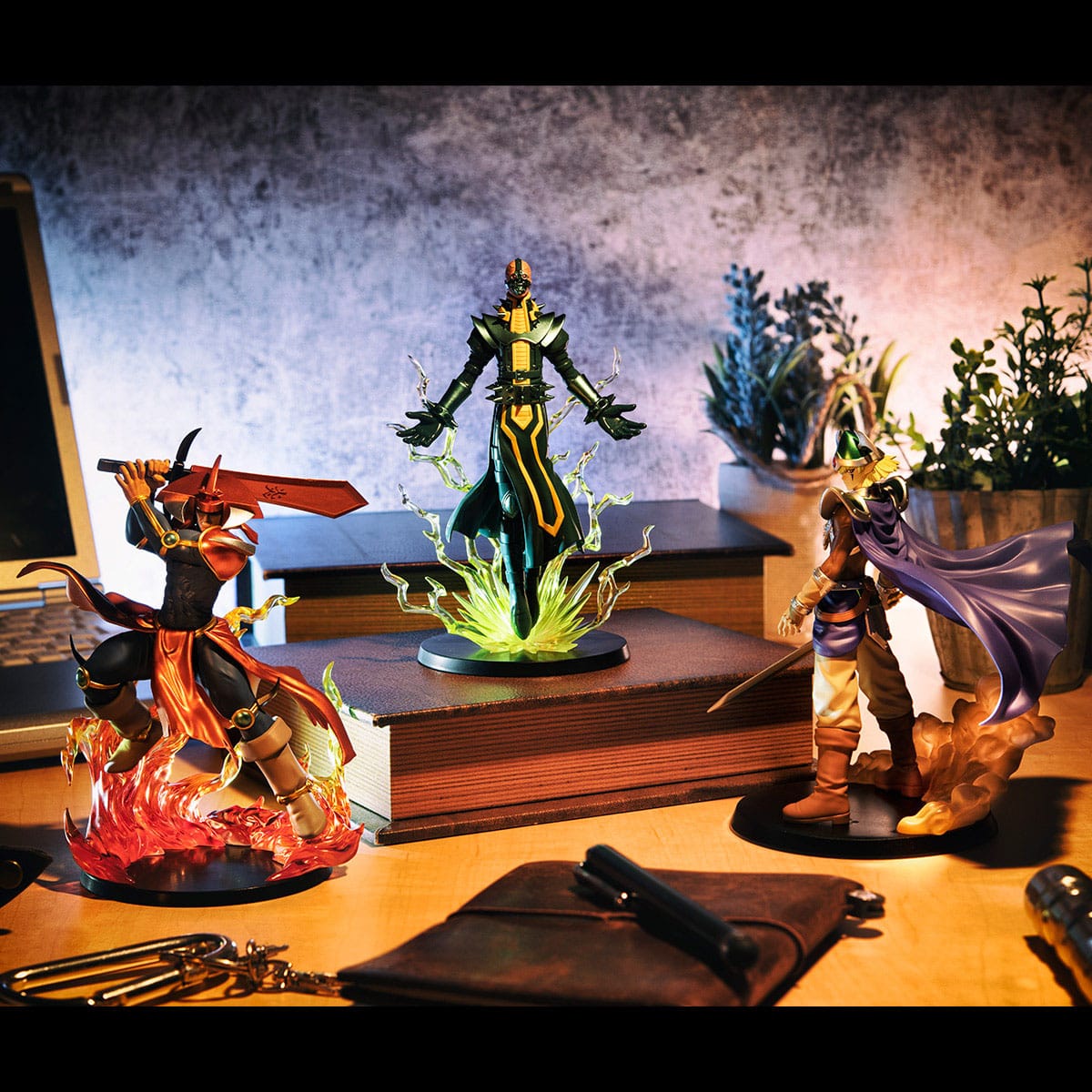 Descubre el apasionante mundo de Estatua Monsters Chronicle Flame Swordsman.