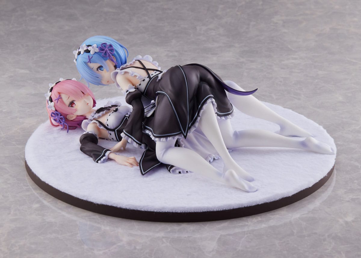 Descubre el apasionante mundo de Estatua Re Zero Ram y Rem 9 cm.