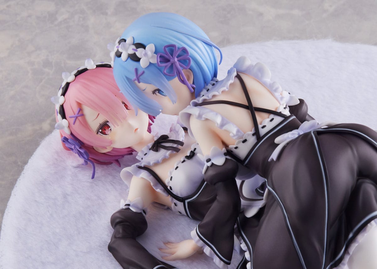 Descubre el apasionante mundo de Estatua Re Zero Ram y Rem 9 cm.
