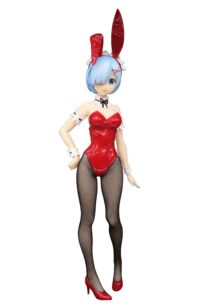 Descubre el apasionante mundo de Estatua ReZero BiCute Bunnies Rem Red.