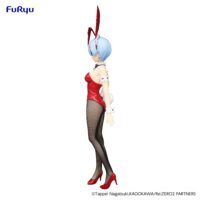 Descubre el apasionante mundo de Estatua ReZero BiCute Bunnies Rem Red.