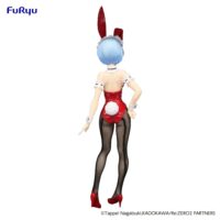 Descubre el apasionante mundo de Estatua ReZero BiCute Bunnies Rem Red.