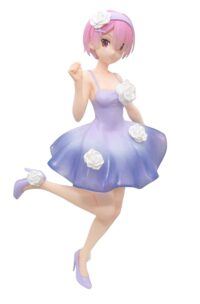 Descubre el apasionante mundo de Estatua ReZero Bunnies Ram Flower Dress.