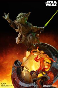 Descubre el apasionante mundo de Estatua Star Wars Mythos Yoda 43 cm.