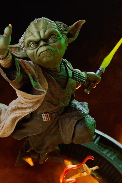 Descubre el apasionante mundo de Estatua Star Wars Mythos Yoda 43 cm.