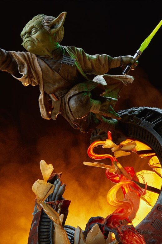 Descubre el apasionante mundo de Estatua Star Wars Mythos Yoda 43 cm.