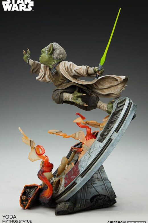 Descubre el apasionante mundo de Estatua Star Wars Mythos Yoda 43 cm.